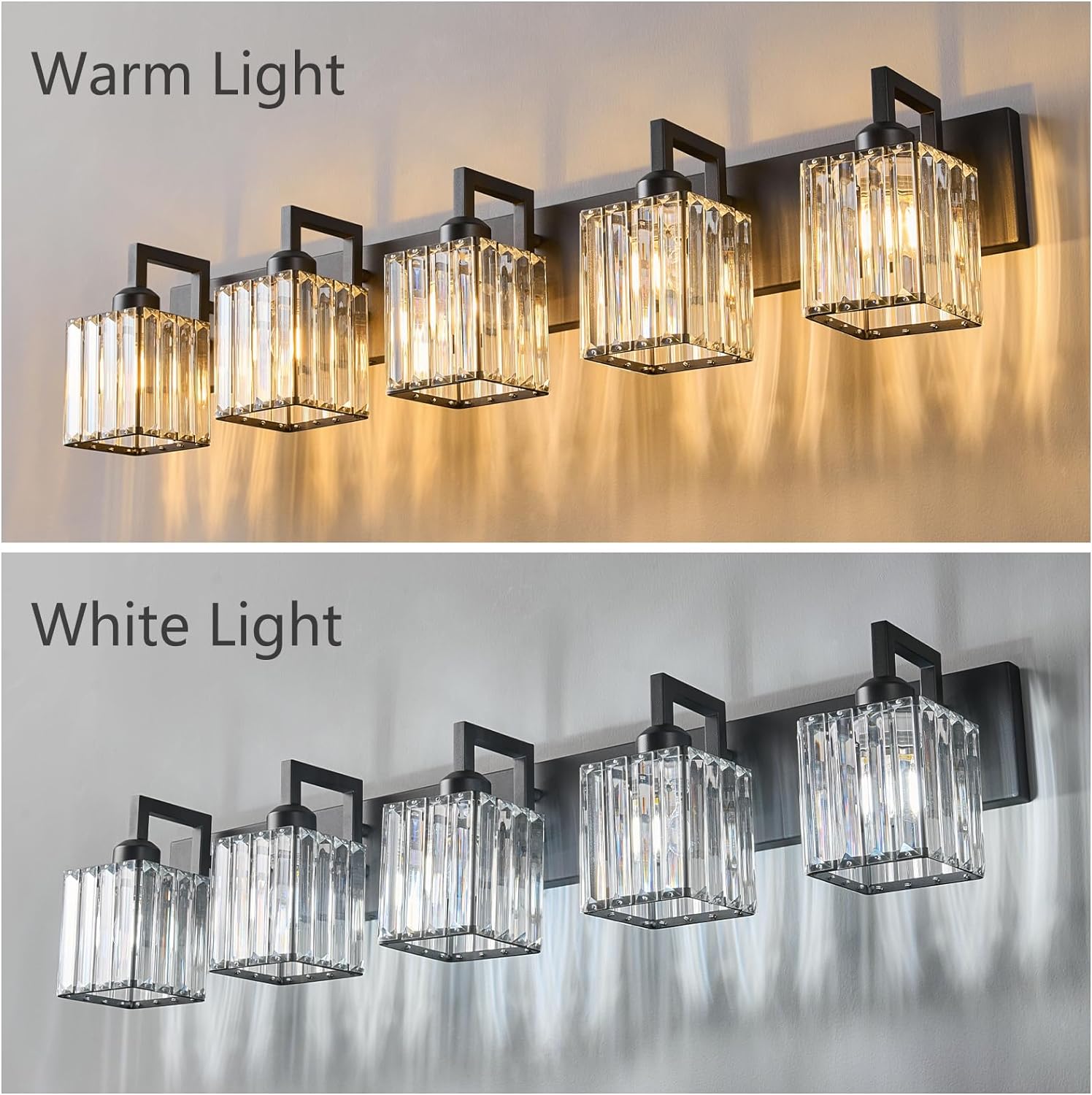 Modern Crystal Vanity Lights-Toppalletfly