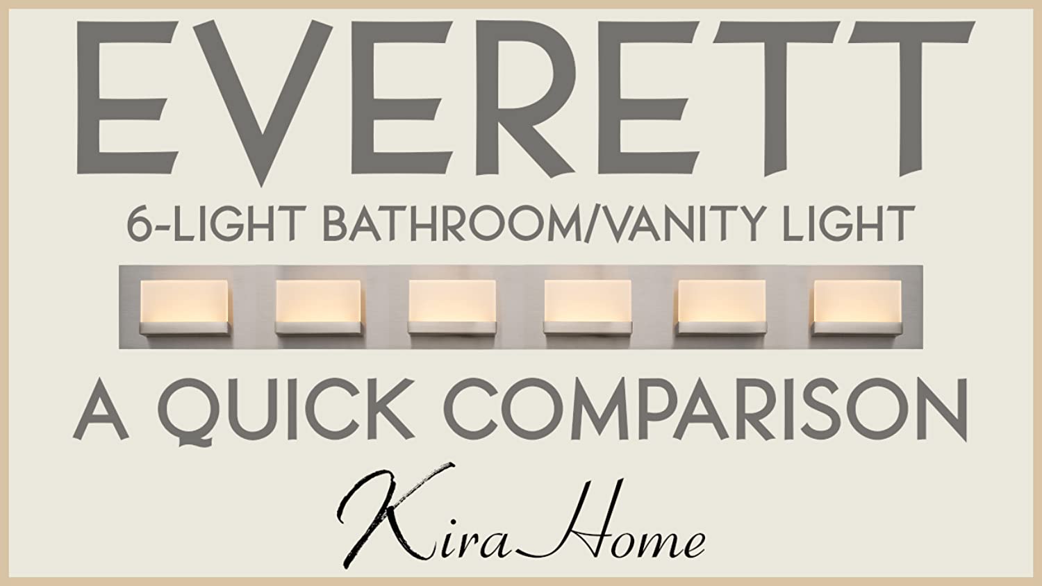 Modern LED Light - Integrated Bathroom and Vanity Eco friendly Lights-Toppalletfly