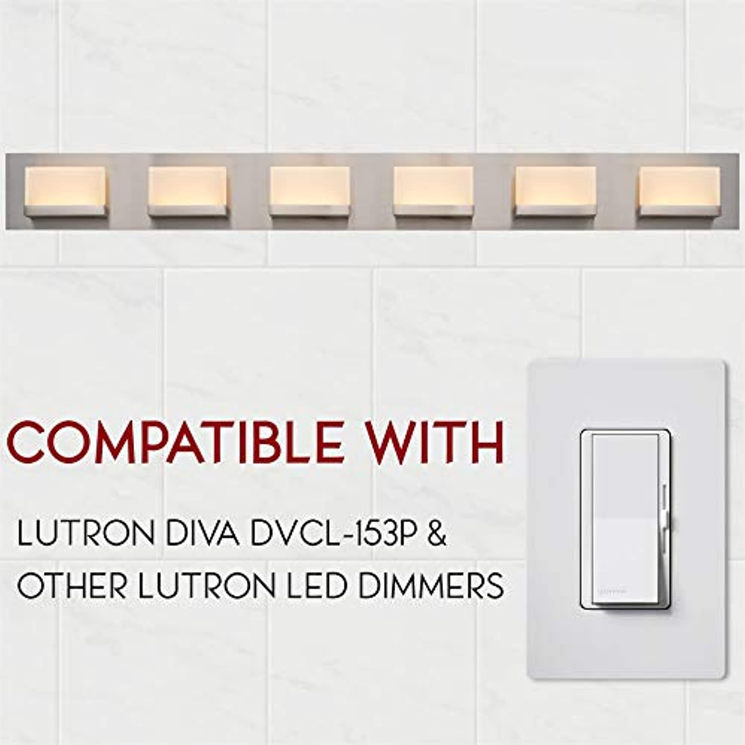 Modern LED Light - Integrated Bathroom and Vanity Eco friendly Lights-Toppalletfly