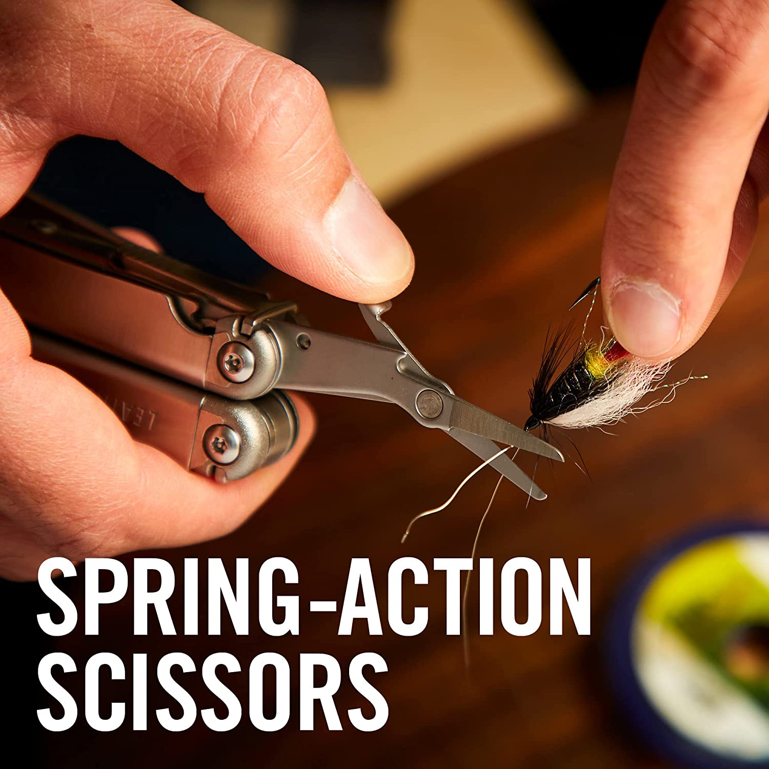 Multitool with Premium Replaceable Wire Cutters, Spring-Action Scissors and Nylon Sheath, Built in the USA, Stainless Steel-Toppalletfly