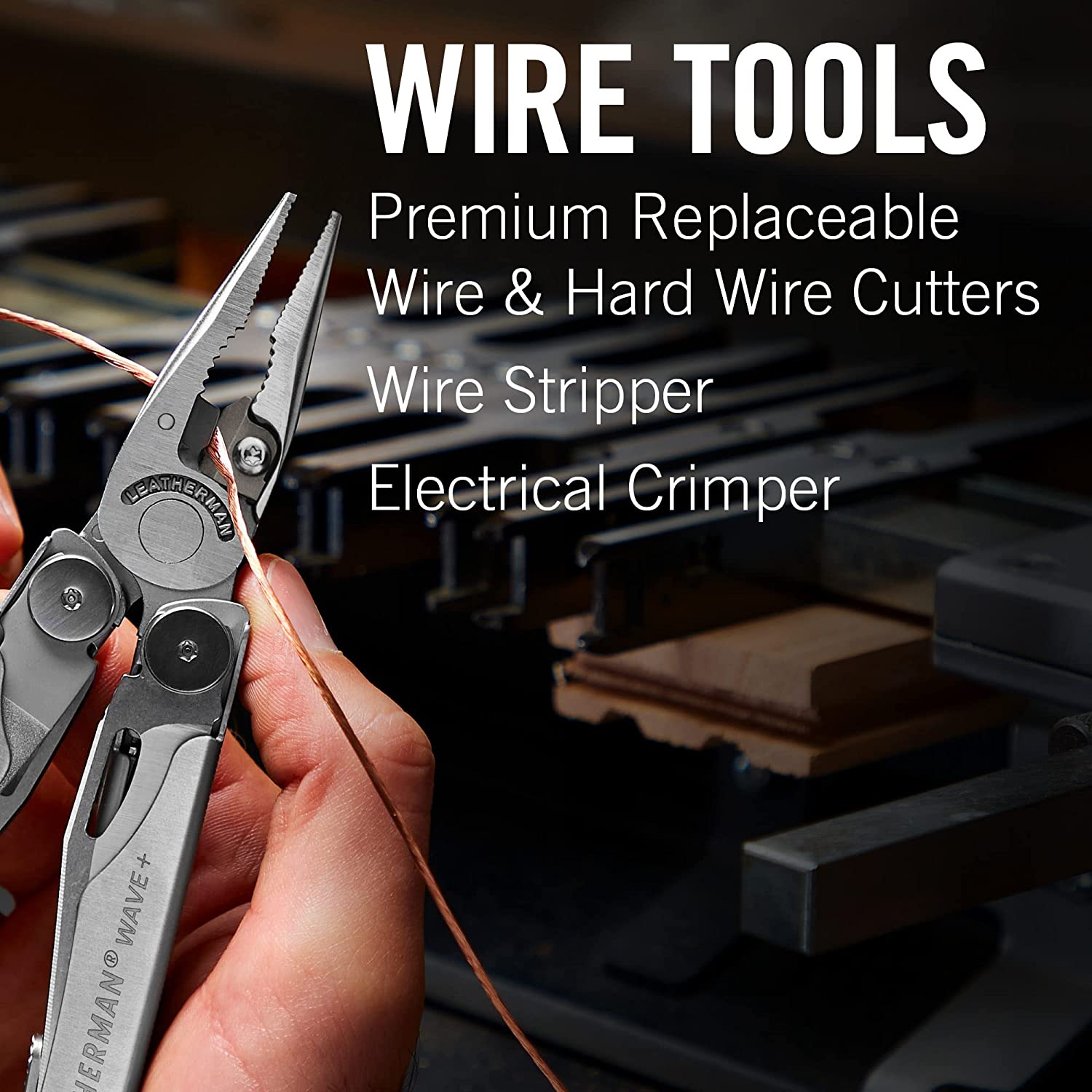 Multitool with Premium Replaceable Wire Cutters, Spring-Action Scissors and Nylon Sheath, Built in the USA, Stainless Steel-Toppalletfly