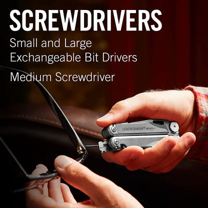 Multitool with Premium Replaceable Wire Cutters, Spring-Action Scissors and Nylon Sheath, Built in the USA, Stainless Steel-Toppalletfly