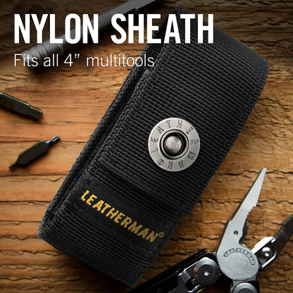 Multitool with Premium Replaceable Wire Cutters, Spring-Action Scissors and Nylon Sheath, Built in the USA, Stainless Steel-Toppalletfly