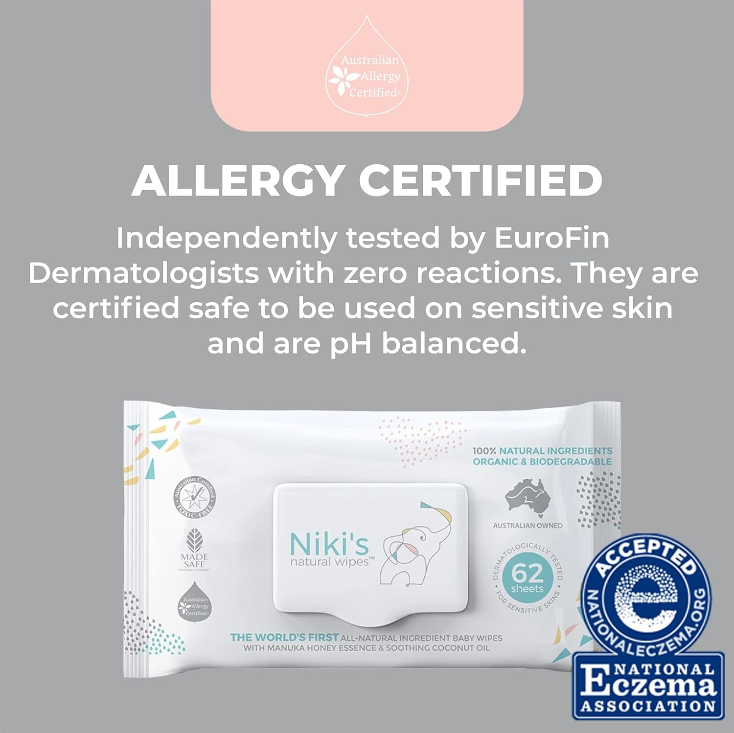 Natural Baby Wipes, Organic Made with Manuka Honey and Coconut Oil, Unscented-Toppalletfly
