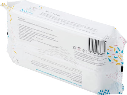 Natural Baby Wipes, Organic Made with Manuka Honey and Coconut Oil, Unscented-Toppalletfly