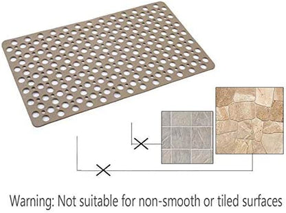 Nonslip Bathtub Shower Mat Extra Soft Eco Friendly 30x17 Inches-Toppalletfly