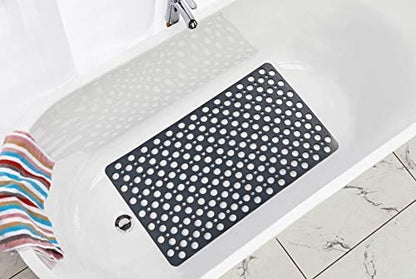 Nonslip Bathtub Shower Mat Extra Soft Eco Friendly 30x17 Inches-Toppalletfly