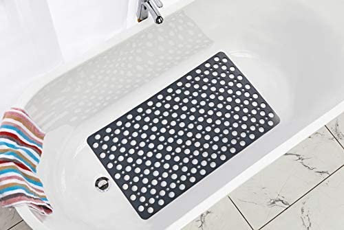 Nonslip Bathtub Shower Mat Extra Soft Eco Friendly 30x17 Inches-Toppalletfly