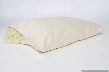 Organic Cotton Pillow, Made in USA-Toppalletfly
