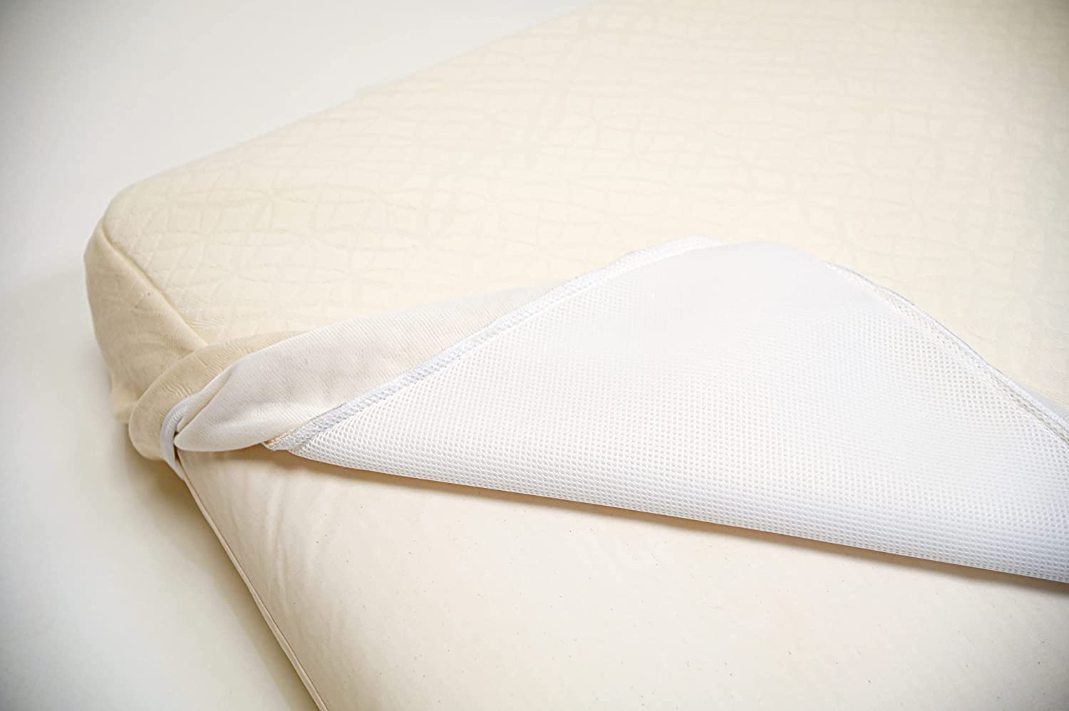 Organic Crib Mattress, 2 - Stage Natural Non - Toxic Breathable Standard Crib Size Mattress Pad, Waterproof - Toppalletfly