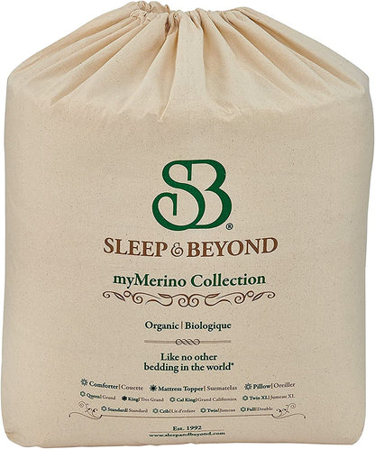 Organic Merino Wool Mattress Topper-Toppalletfly