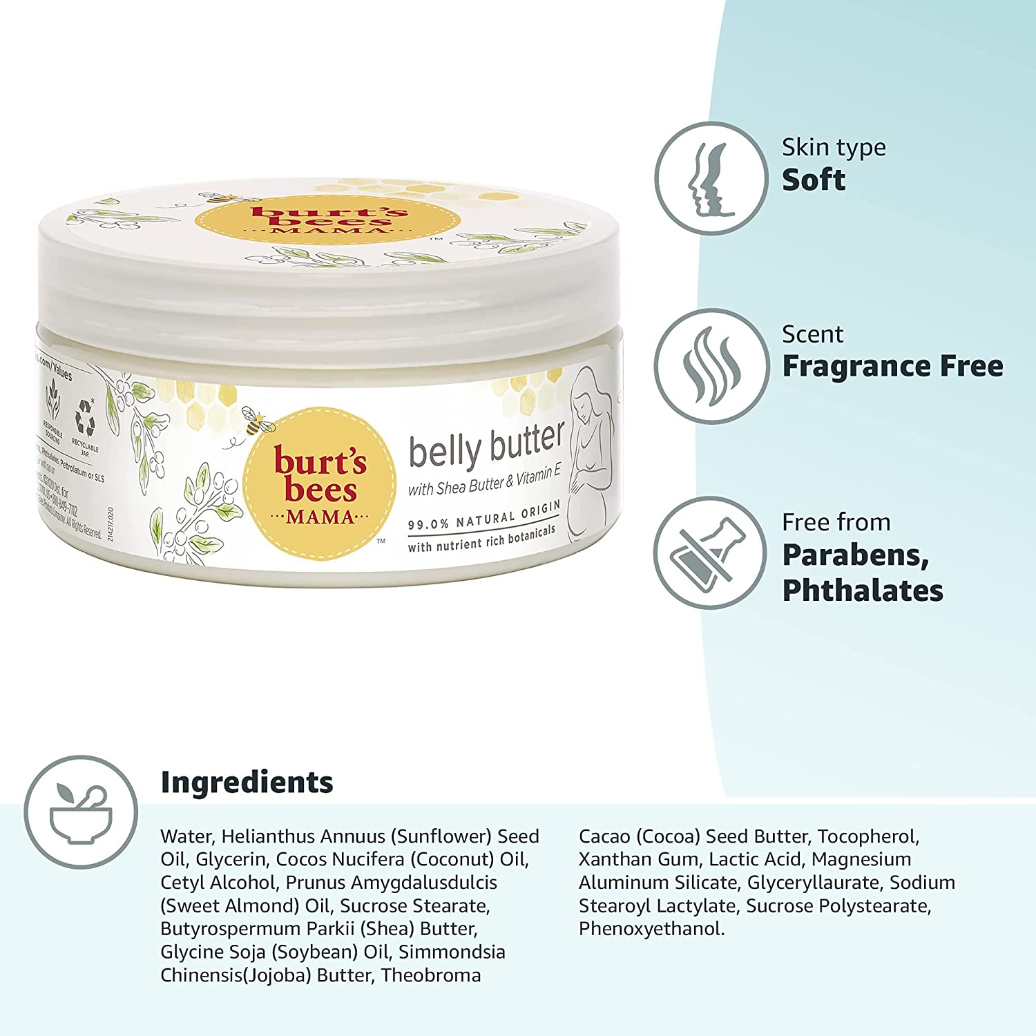 Organic Nipple Butter Breastfeeding, Lanolin-free, Safe for Nursing & Dry Skin, Non-GMO-Toppalletfly