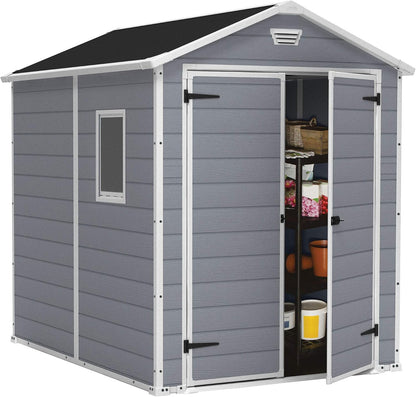 Outdoor Storage Shed 6X8 Ft-Toppalletfly