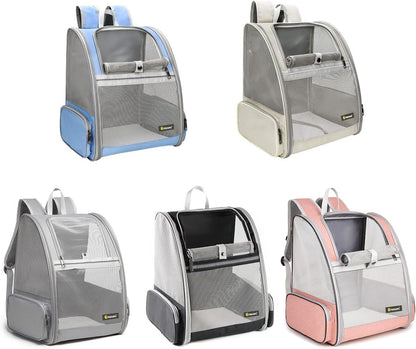 Pet Backpack Carrier for Small Cats Dogs-Toppalletfly