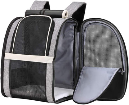 Pet Backpack Carrier for Small Cats Dogs-Toppalletfly