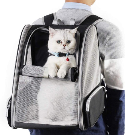 Pet Backpack Carrier for Small Cats Dogs-Toppalletfly