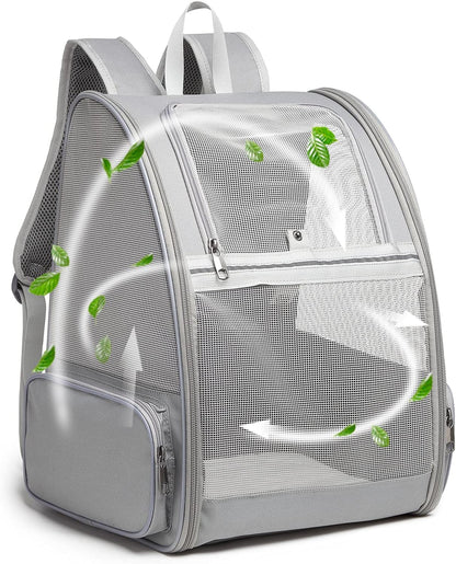 Pet Backpack Carrier for Small Cats Dogs-Toppalletfly