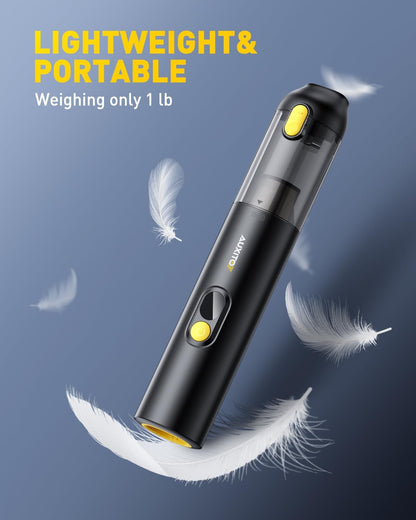 Portable Cordless Car Vacuum 14000Pa, 2-in-1 Handheld Blow & Suction, for Car, Home, Pet, Office-Toppalletfly