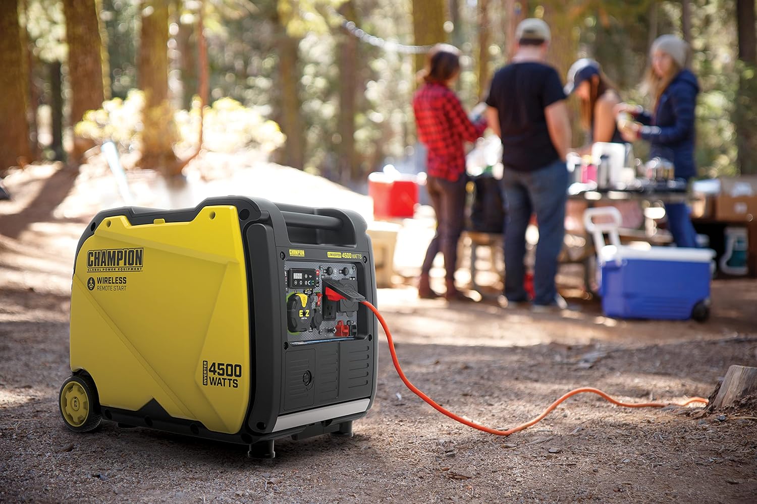 Power Equipment Wireless Remote Start Inverter Generator with Quiet Technology and CO Shield-Toppalletfly