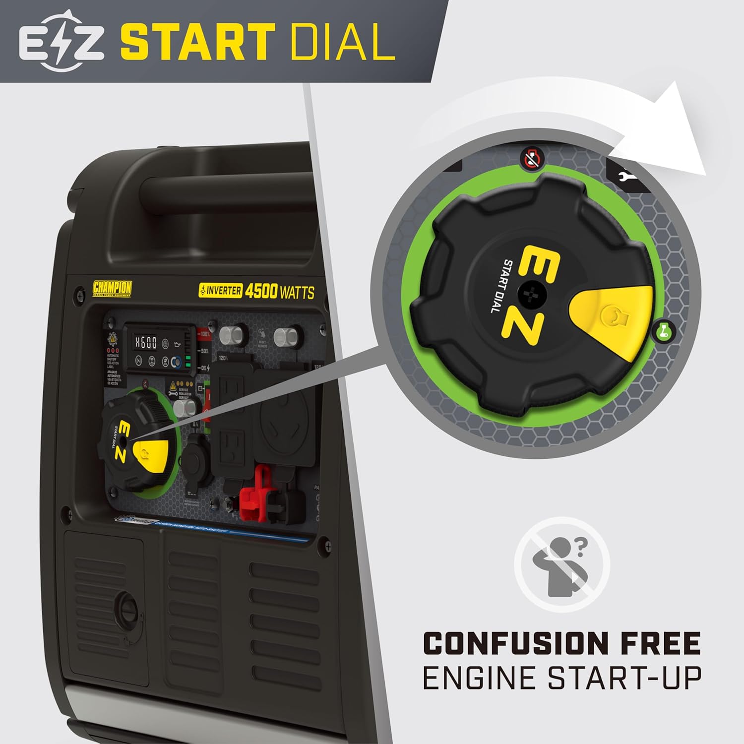 Power Equipment Wireless Remote Start Inverter Generator with Quiet Technology and CO Shield-Toppalletfly
