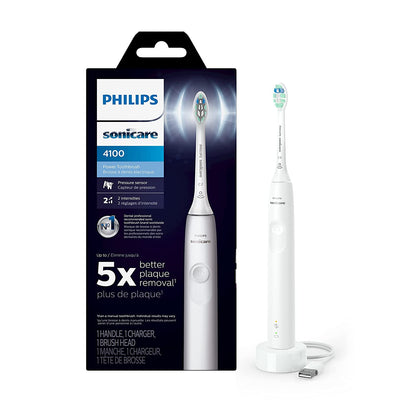 Rechargeable Electric Toothbrush with Pressure Sensor, Long Battery Life-Toppalletfly