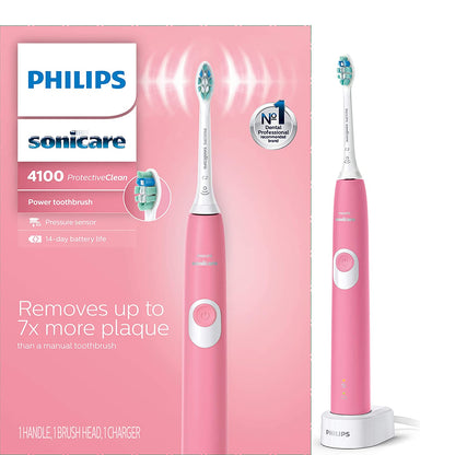 Rechargeable Electric Toothbrush with Pressure Sensor, Long Battery Life-Toppalletfly