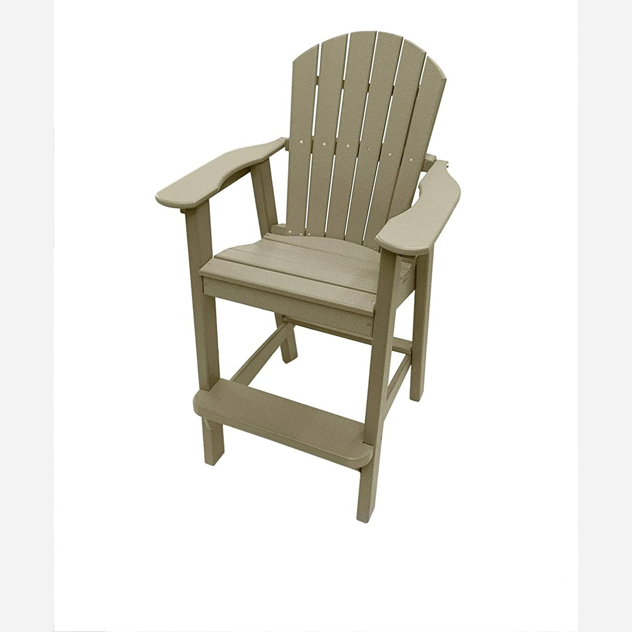 Recycled Poly Resin Balcony Chair – Durable Outdoor Chair-Toppalletfly