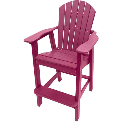 Recycled Poly Resin Balcony Chair – Durable Outdoor Chair-Toppalletfly