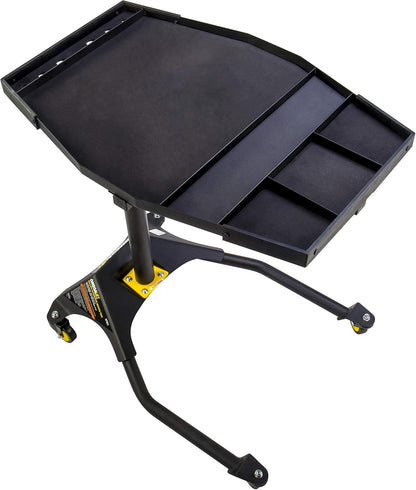 Rolling Automotive Service Tray, 1 Pack , Black-Toppalletfly