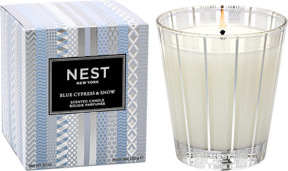 Scented Classic Candle, Holiday - 8.1 oz - Up to 60-Hour Burn Time - Reusable Glass Vessel-Toppalletfly