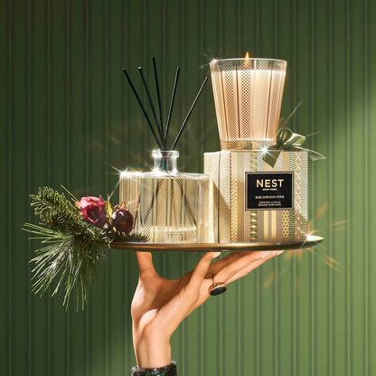 Scented Classic Candle, Holiday - 8.1 oz - Up to 60-Hour Burn Time - Reusable Glass Vessel-Toppalletfly