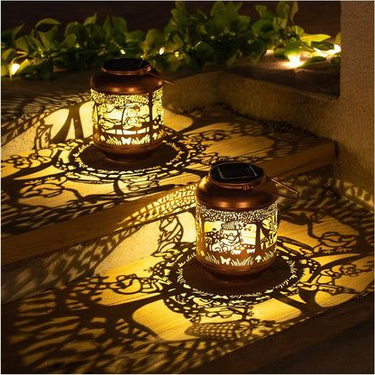 Solar Lanterns Outdoor Waterproof, Decorative Light for Yard,Patio,Lawn,Tabletop,Pathway,Landscape,Garden Decor-Toppalletfly