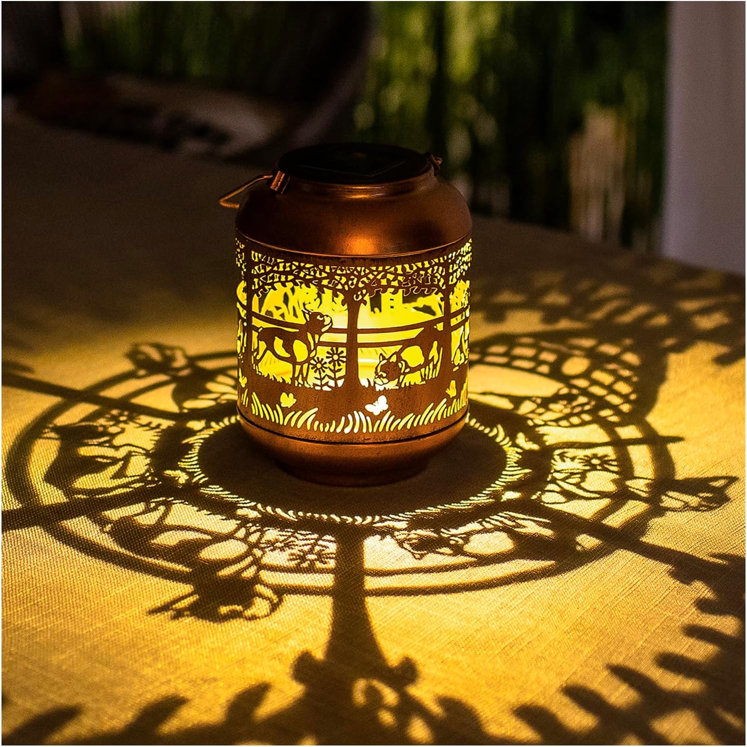 Solar Lanterns Outdoor Waterproof, Decorative Light for Yard,Patio,Lawn,Tabletop,Pathway,Landscape,Garden Decor-Toppalletfly
