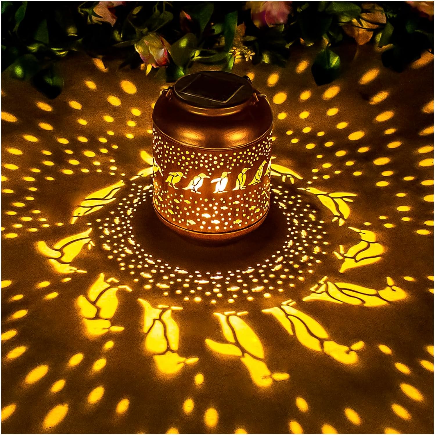 Solar Lanterns Outdoor Waterproof, Decorative Light for Yard,Patio,Lawn,Tabletop,Pathway,Landscape,Garden Decor-Toppalletfly