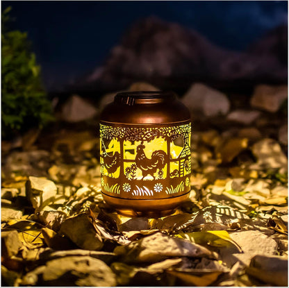 Solar Lanterns Outdoor Waterproof, Decorative Light for Yard,Patio,Lawn,Tabletop,Pathway,Landscape,Garden Decor-Toppalletfly
