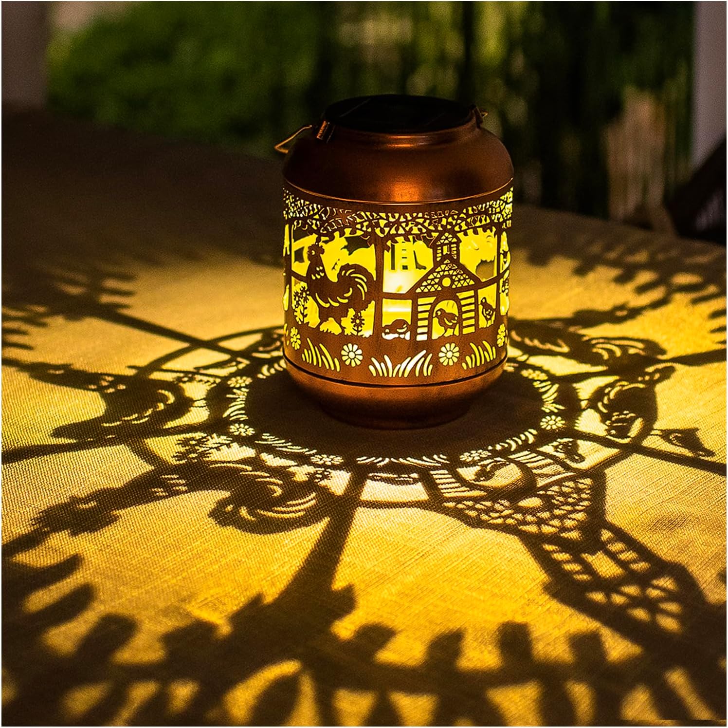 Solar Lanterns Outdoor Waterproof, Decorative Light for Yard,Patio,Lawn,Tabletop,Pathway,Landscape,Garden Decor-Toppalletfly