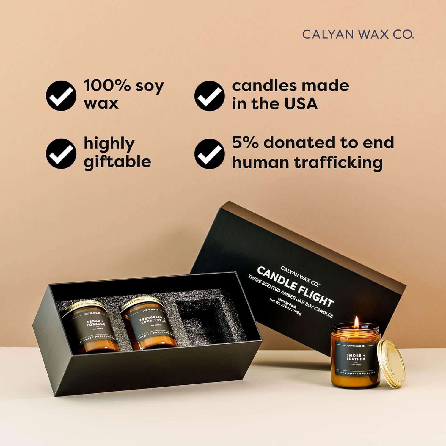 Soy Wax Candle Gift Set-Toppalletfly