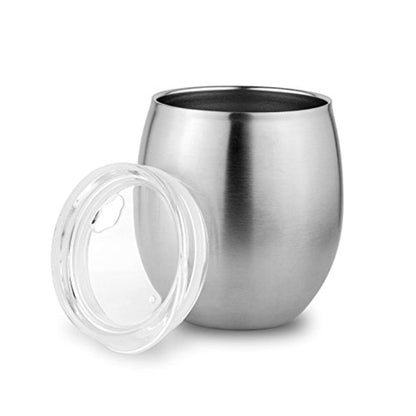 Stainless Steel Small Tumbler with Lid-Toppalletfly
