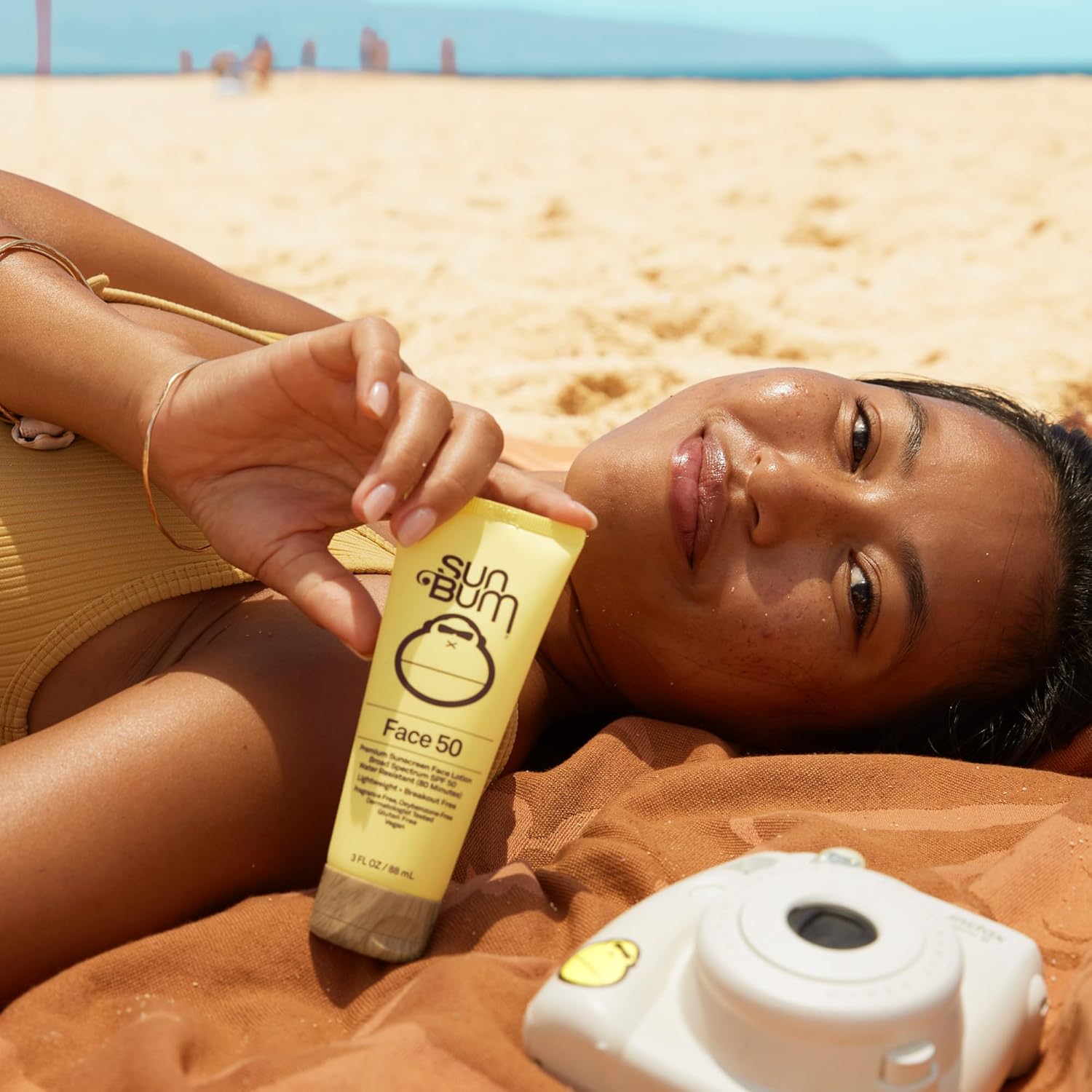 Sunscreen Face Lotion, Vegan and Reef Friendly, Fragrance-Free Moisturizing UVA/UVB-Toppalletfly