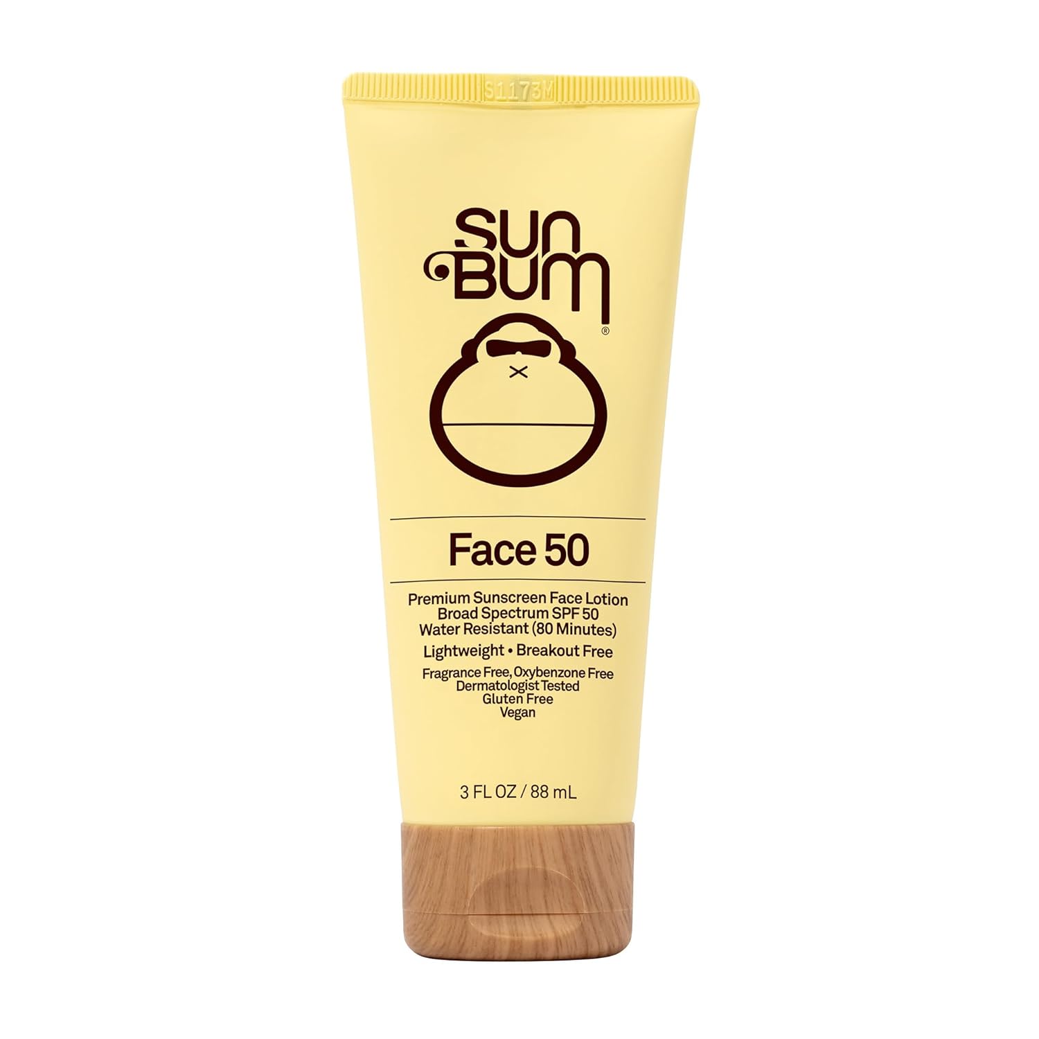 Sunscreen Face Lotion, Vegan and Reef Friendly, Fragrance-Free Moisturizing UVA/UVB-Toppalletfly