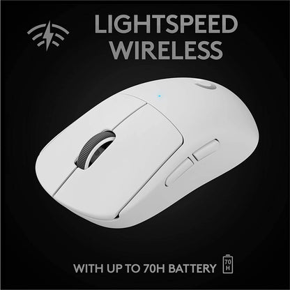 Superlight Wireless Gaming Mouse, Ultra-Lightweight, Hero 25K Sensor, 25,600 DPI, 5 Programmable Buttons, Long Battery Life, Compatible with PC / Mac-Toppalletfly