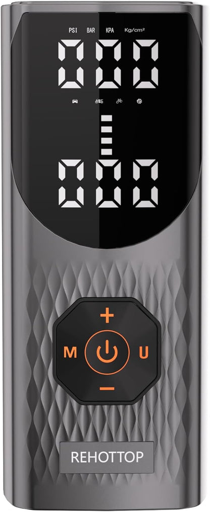 Tire Inflator Portable Air Compressor, 160PSI Air Pump for Car Tires-Toppalletfly