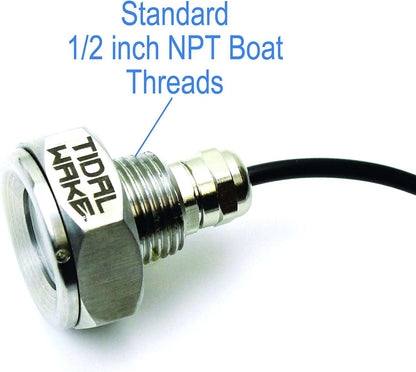 Underwater 1/2 Inch Standard Boat Drain Plug LED Light-Toppalletfly