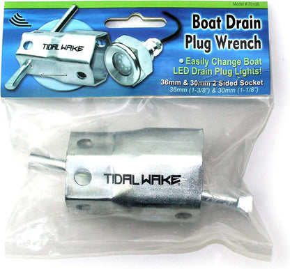 Underwater 1/2 Inch Standard Boat Drain Plug LED Light-Toppalletfly