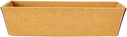 Large Paper Sushi Container, Tetra Sushi Box - Kraft Brown - 5" x 4 1/2" x 1 1/2" - 100ct Box-Toppalletfly