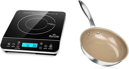 Portable Induction Cooktop, Countertop Burner Induction Hot Plate with LCD Sensor Touch 1800 Watts-Toppalletfly