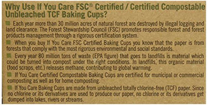 Jumbo Baking Cups, 24Count Packages Unbleached Totally Chlorine-free-Toppalletfly