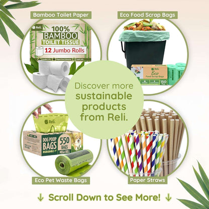 Bamboo Paper Towels (4 Pack, Jumbo) | Paper Towels Rolls 2 Ply | 125 Sheets/Roll, Full Size Sheets | Unbleached, Organic Rolls for Kitchen, Bathroom | 100% Bamboo