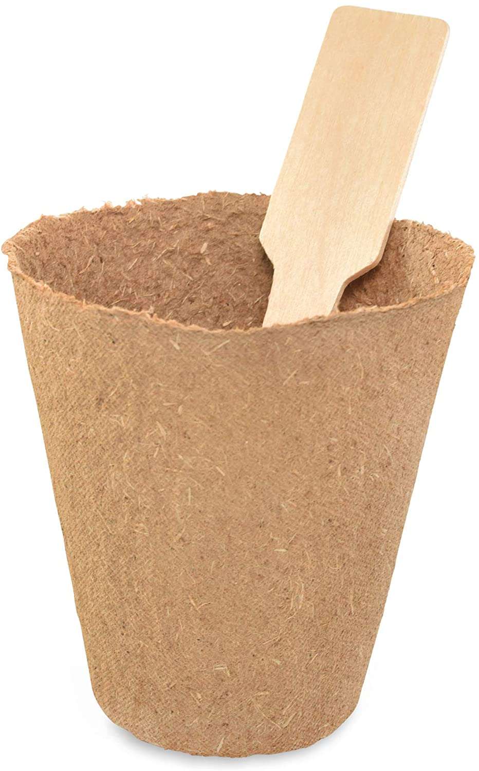 Large Peat Pots, Organic Biodegradable Eco Friendly, 2 Sets of 30 Pack 4 Inch Round-Toppalletfly