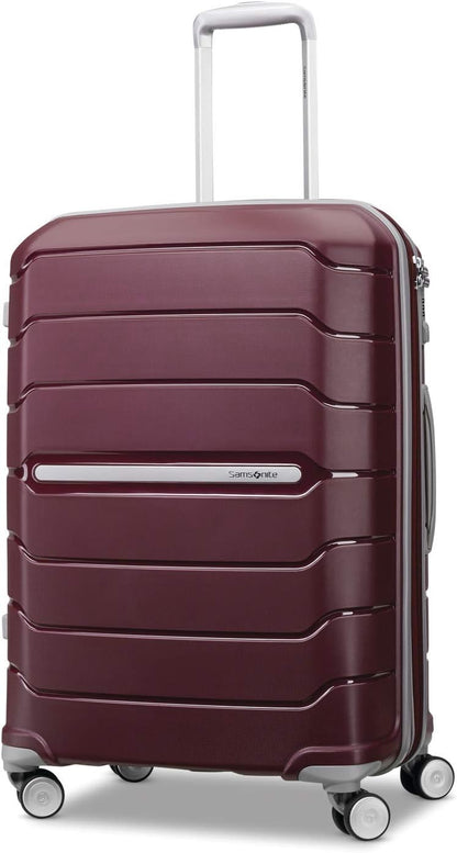 Travel Luggage, Expandable with Double Spinner Wheels-Toppalletfly